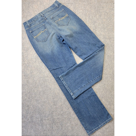 Nine West Jeans Womens 8 Blue Medium Wash Court Street Bootcut 5 Pocket - Picture 8 of 16